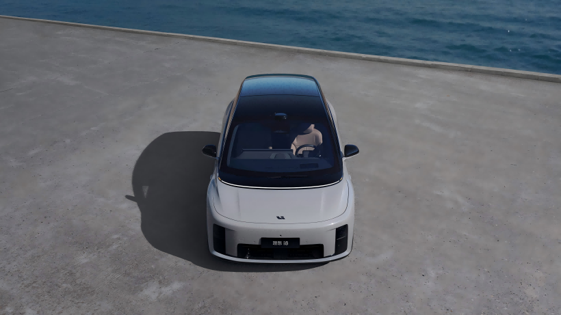 Eerste pure elektrische SUV met zes zitplaatsen: nieuwe autokleur + nieuwe stoelen? Li Xiang i8 Topzicht uitgebracht