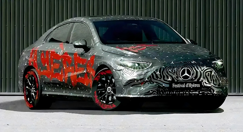 Nieuwe Mercedes CLA -debuut 13 maart, biedt elektrische, hybride versies op MMA