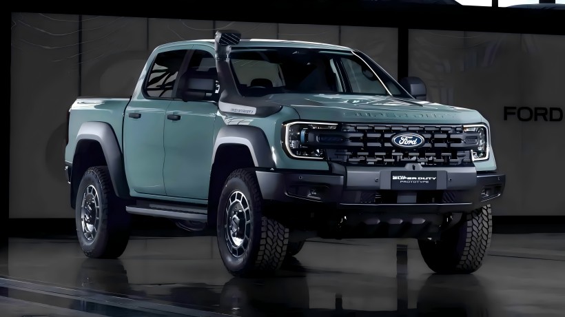 Off-road prestaties/sleepcapaciteit verbeterd! Officiële afbeeldingen van Ford Ranger Super Duty vrijgegeven