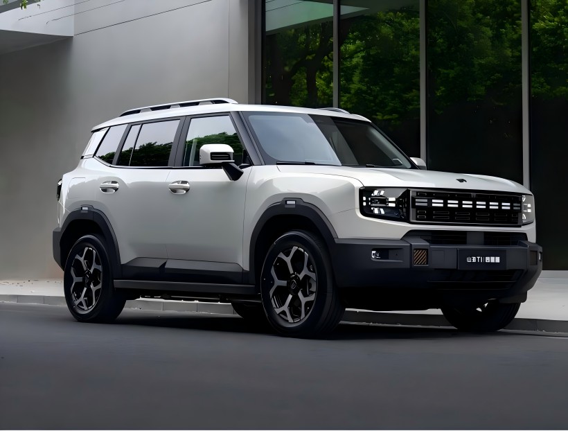 Officiële afbeelding van de Jiexun Shanhai T1 vierwielaandrijving versie: in première op de Shanghai Auto Show / Lancering in mei, CLTC Pure Electric Range van 220 km