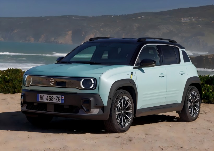 Officiële afbeeldingen van Renault 4 e-tech vrijgegeven: Light Green Paint-optie toegevoegd, naar verwachting overzeese markten in 2025