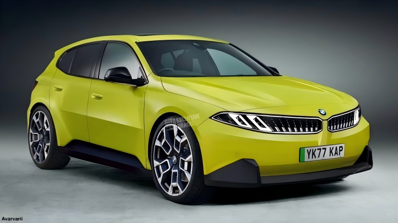 De geheel nieuwe BMW 1 Serie wordt naar verwachting in 2027 uitgebracht en zal naar verwachting beschikbaar zijn in hybride en puur elektrische versies.